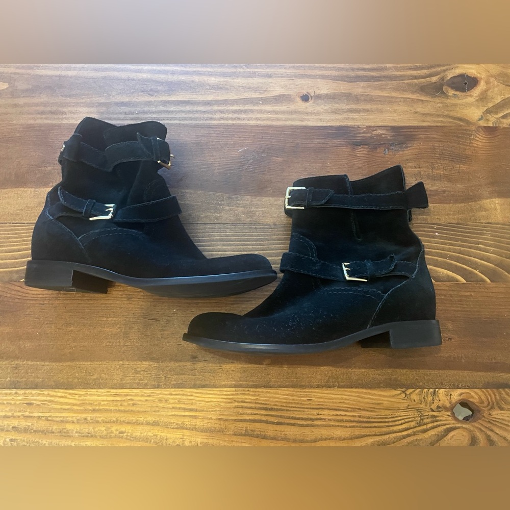 NEW / EUC Kate Spade Black Ankle Boots, Worn Once